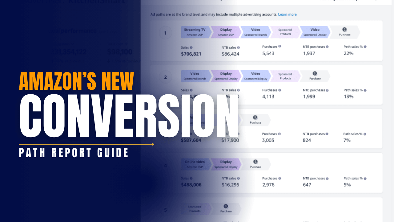 amazon's conversion path report